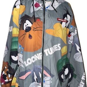 Members Only Looney Tunes Windbreaker - Multicolor Limited Edition